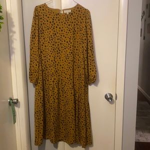 Cute mustard/brown dress